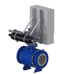 Trunnion Plate Mounted Ball Valve